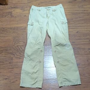 Old Navy Light Khaki Cargo Pants